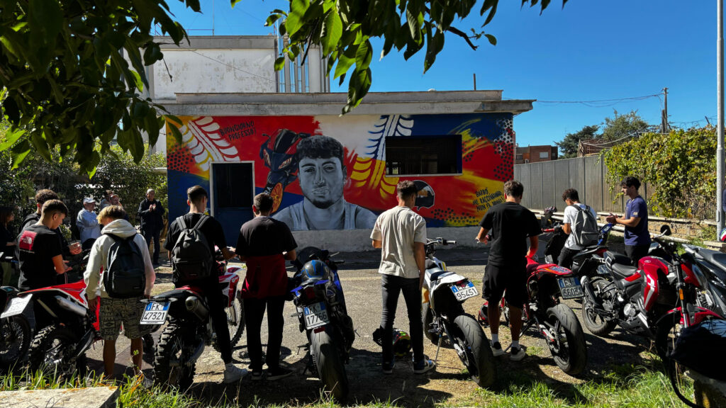 Il murales di Giordano 